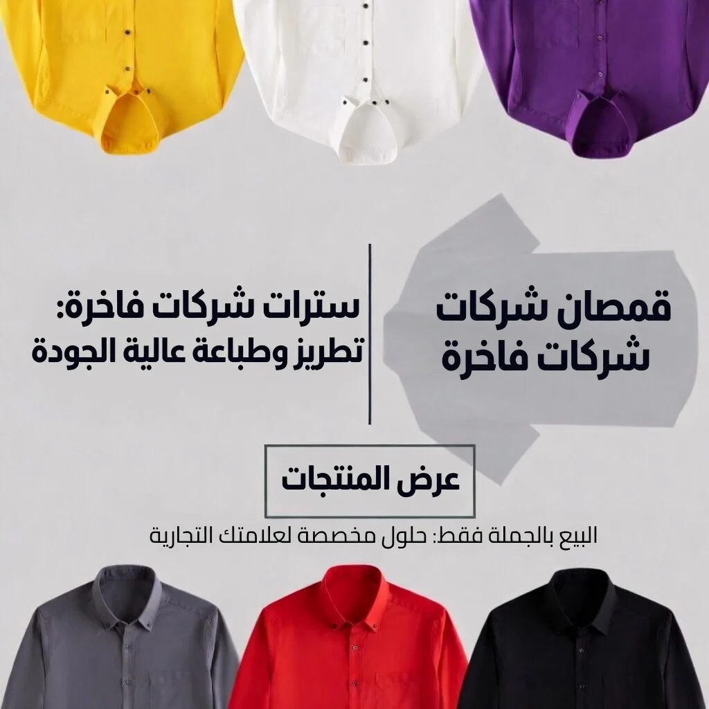 قمصان العمل الصناعية